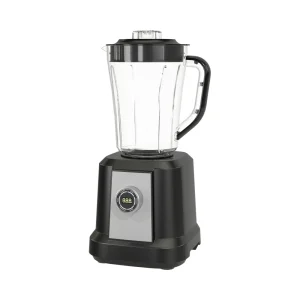 BL1261 1.5L juicer with black base and circular digital display, angled product view