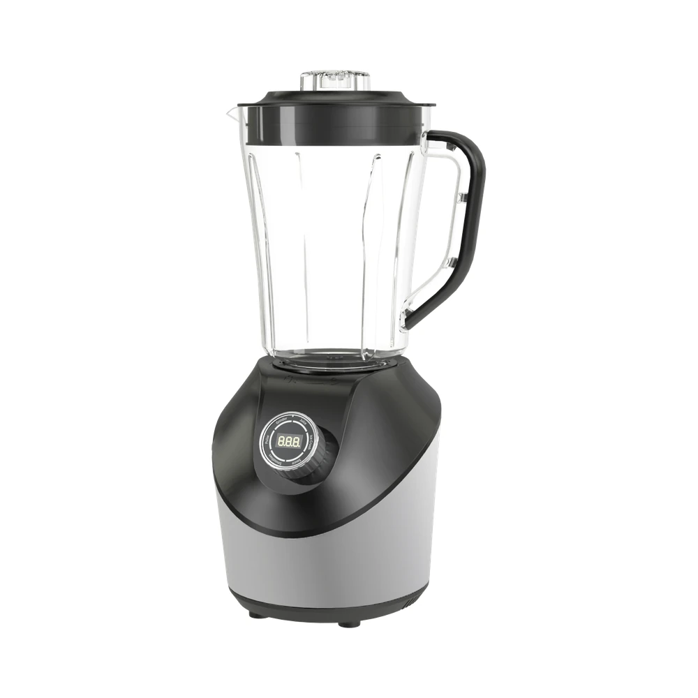 BL1262 1.5L juicer with rounded base and circular control panel, angled product view
