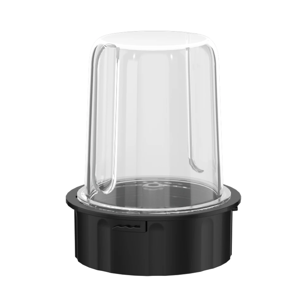 BL1461 juicer, small transparent blending cup with black blade base