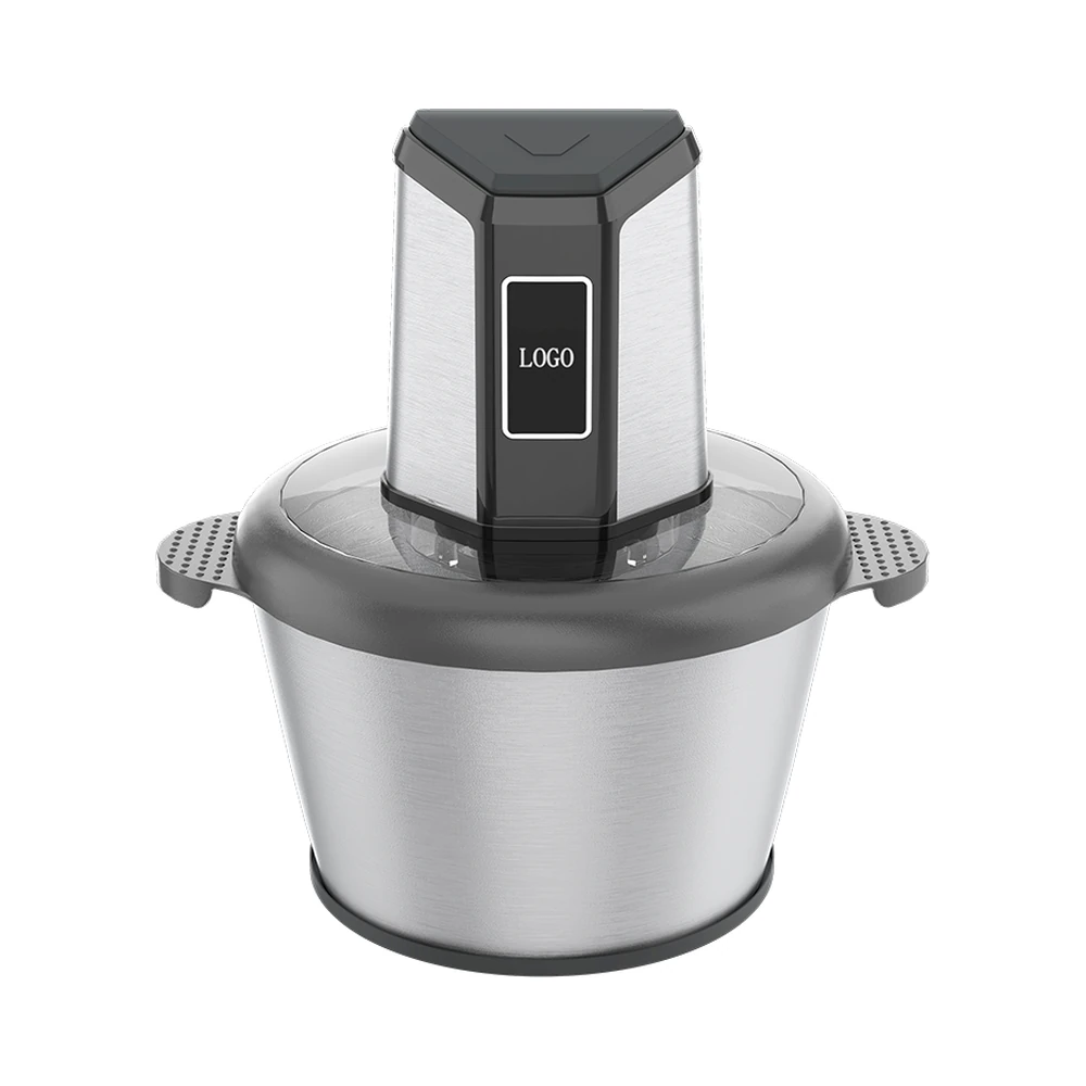 BM-01/BM-02/BM-03/BM-04 meat chopper, angular motor with metal bowl