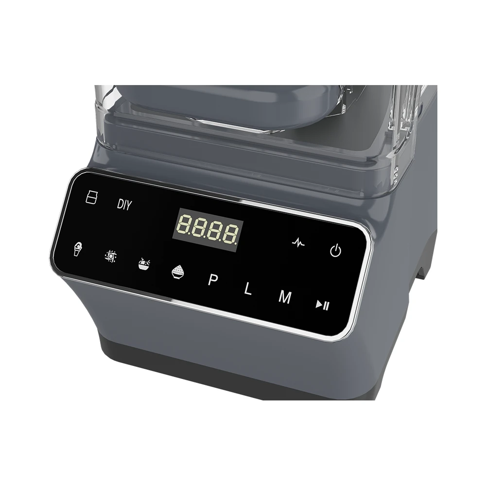 BSJ-A1 blender, digital display and touch-button panel close-up