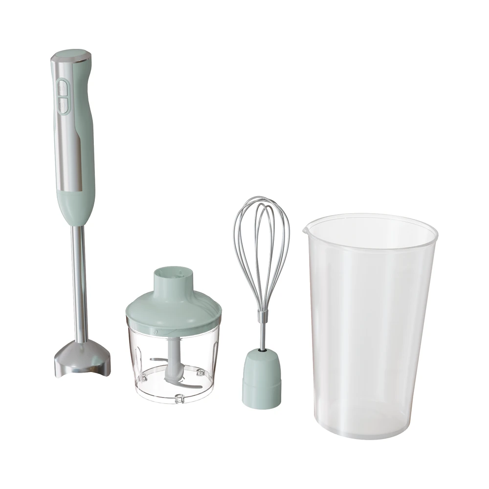 HB-A1/HB-A2 hand blender, mint set with whisk, chopper and beaker