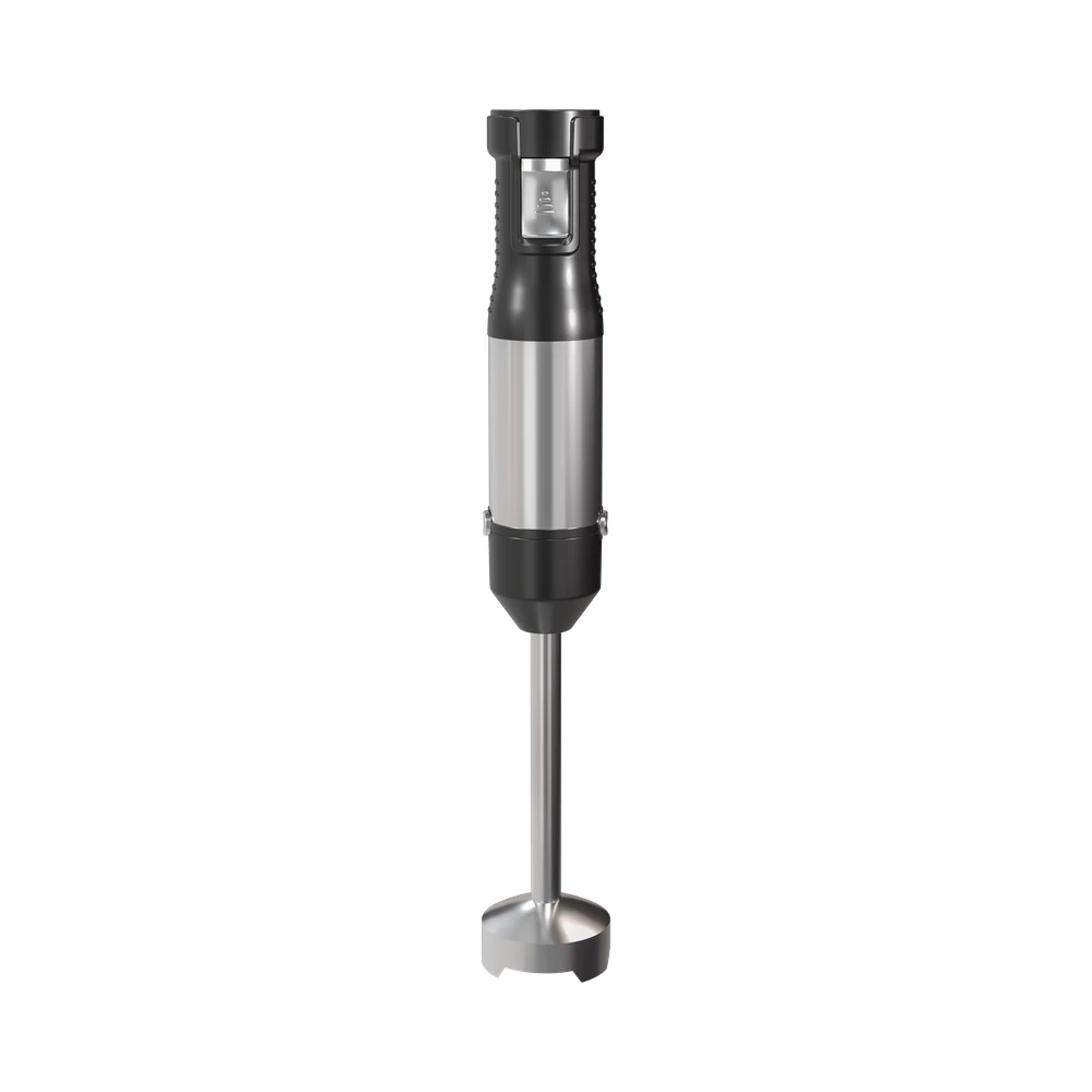 HB1363 hand blender, hand unit with broad silver grip and blending shaft