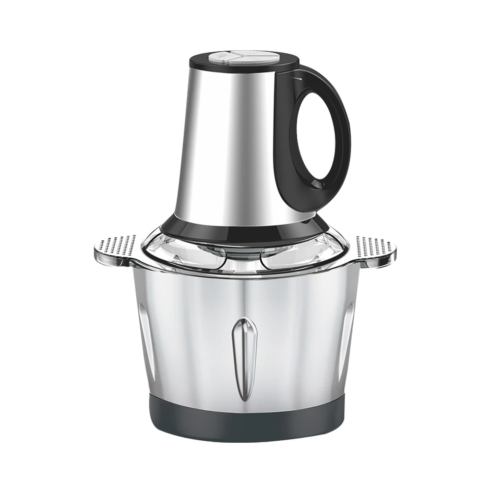 HS-01/HS-02 meat chopper, handled silver motor and metal bowl