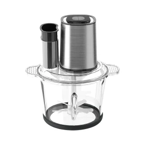 HX05/HX06/HX07/HX08 meat chopper, silver offset motor and transparent bowl