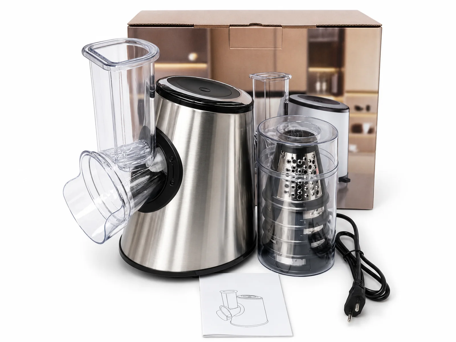 Electric salad maker product and retail set for OEM project requirements