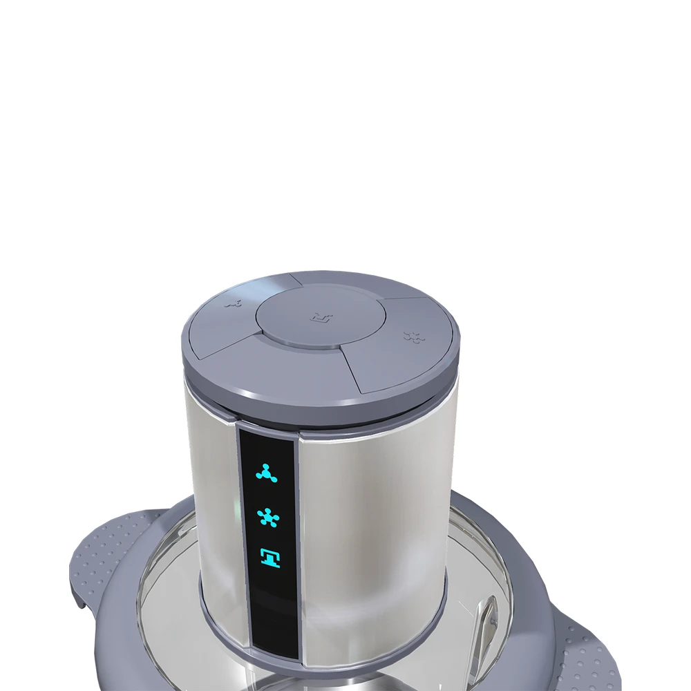 JZ-01/JZ-02/JZ-03/JZ-04 meat chopper, top control panel and motor housing close-up