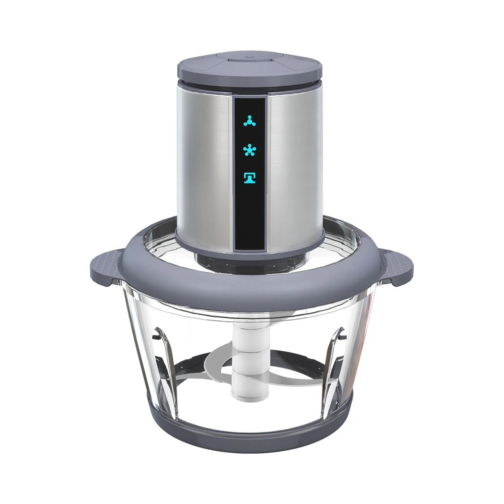 JZ-01/JZ-02/JZ-03/JZ-04 meat chopper, alternate transparent bowl configuration