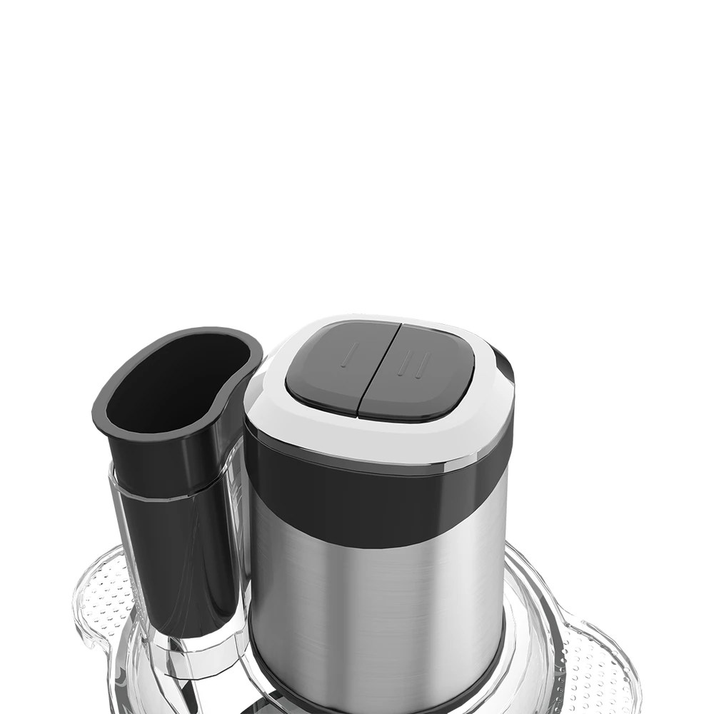 KD-A1/KD-A2/KD-A3/KD-A4 meat chopper, offset motor and top buttons close-up