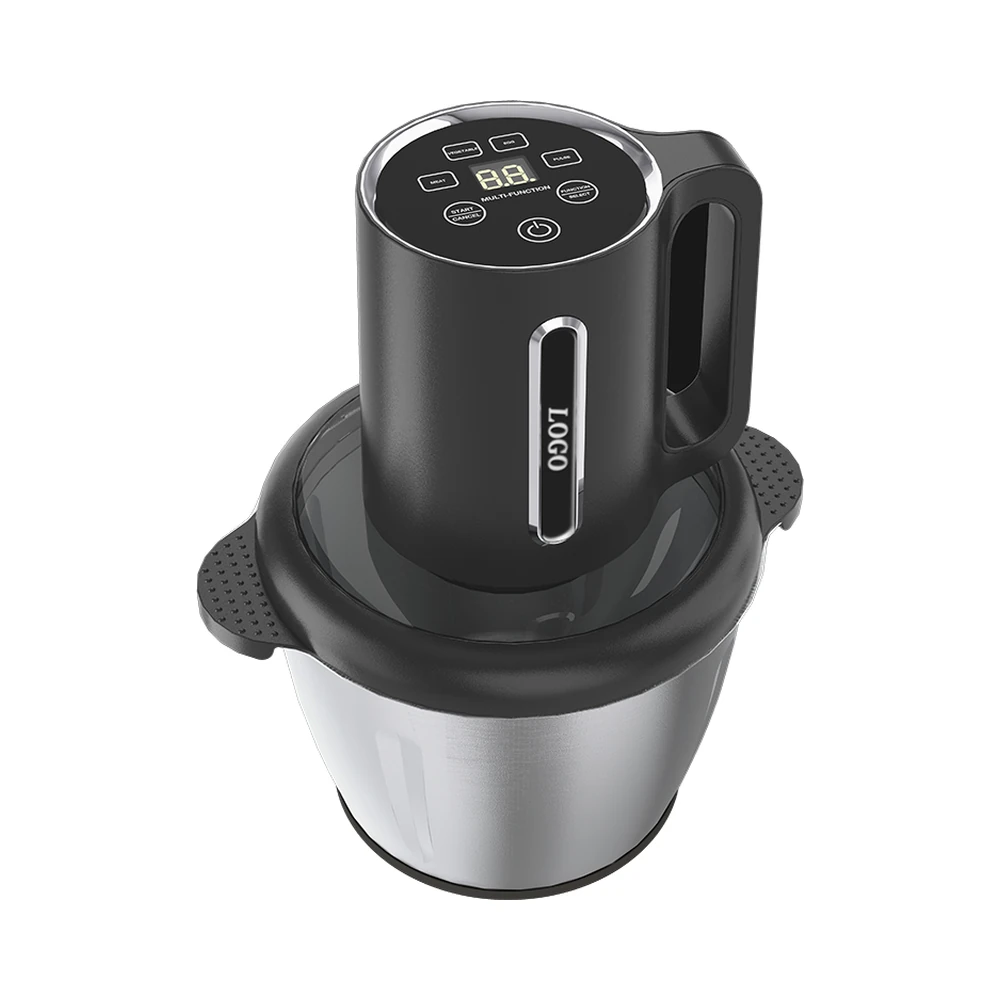 MB-S1/MB-S2/MB-S3/MB-S4 meat chopper, alternate metal bowl configuration