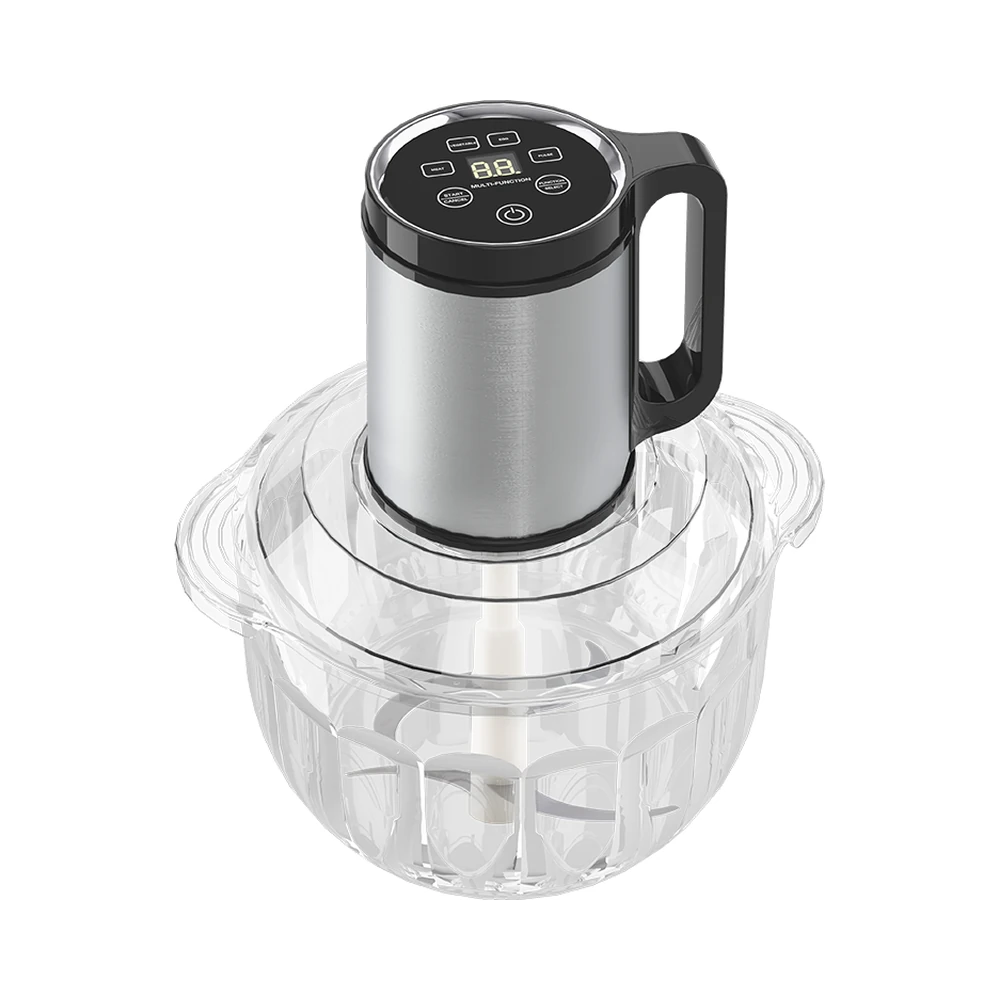 MB-X1/MB-X2/MB-X3/MB-X4 meat chopper, digital motor and larger transparent bowl