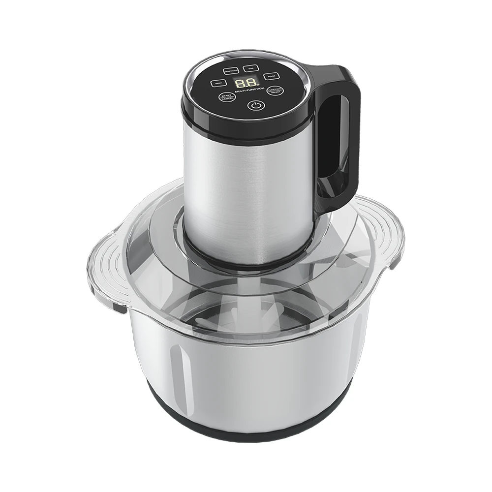 MB-X1/MB-X2/MB-X3/MB-X4 meat chopper, digital motor and larger metal bowl