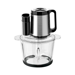 MBA5/MBA6/MBA7/MBA8 meat chopper, silver motor with black handle and transparent bowl