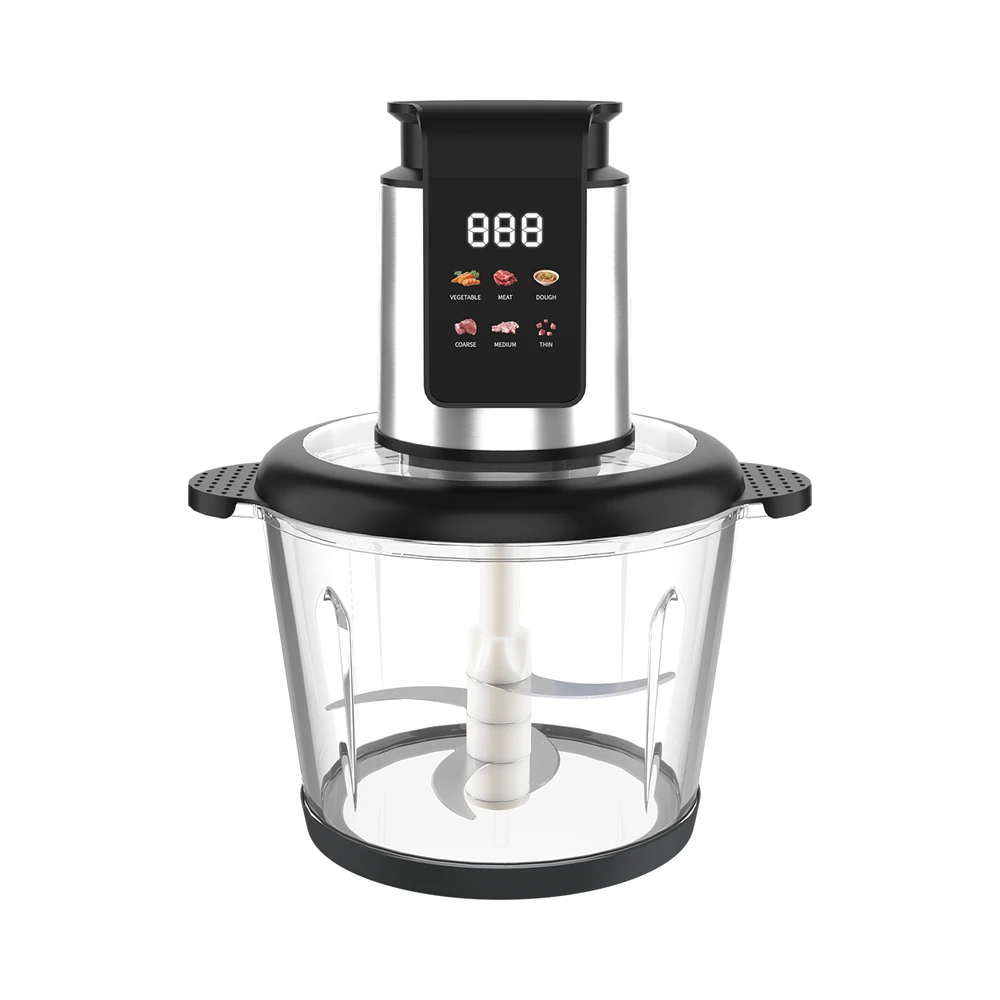 SD-01/SD-02/SD-03/SD-04 meat chopper, taller transparent bowl configuration