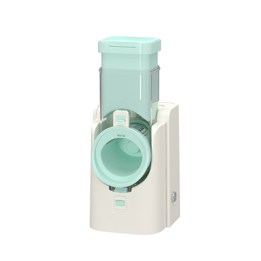 SLJ04 salad maker, cream housing with mint feed tube