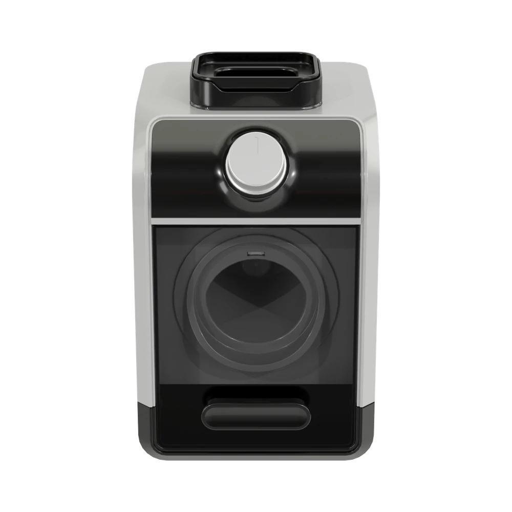 SM2162 salad maker, black and silver housing with rotary dial, front view