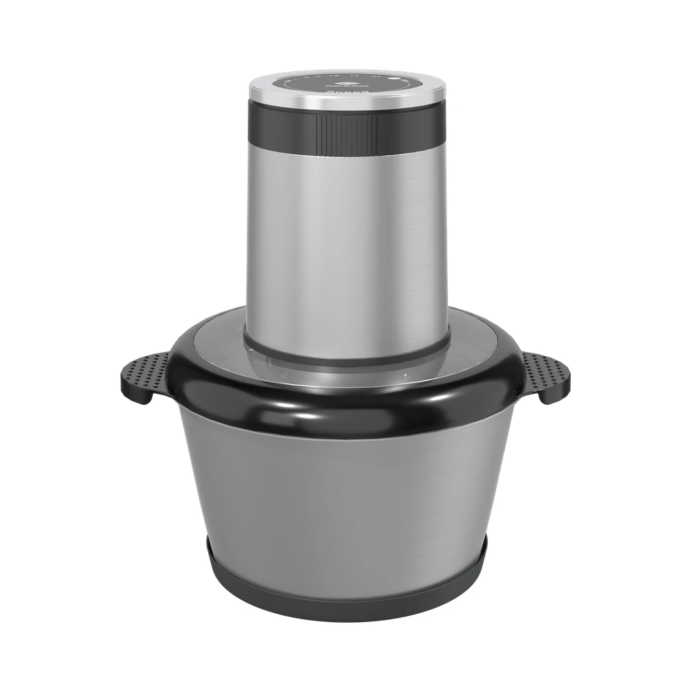 TS-01/TS-02/TS-03/TS-04 meat chopper, straight silver motor and metal bowl