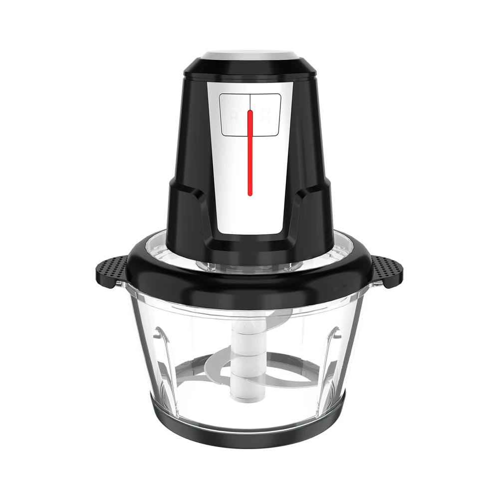 TY-01/TY-02/TY-03/TY-04 meat chopper, black and silver motor with transparent bowl