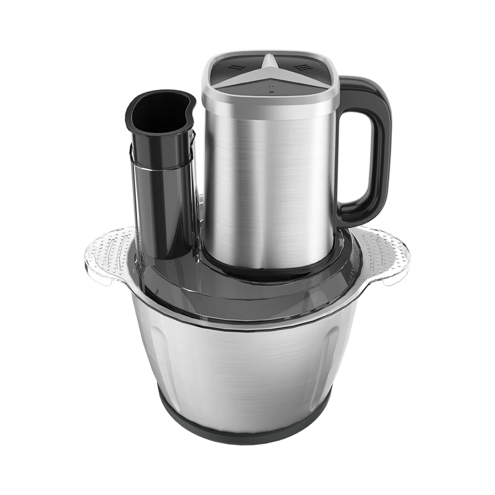VT-A1/VT-A2/VT-A3/VT-A4 meat chopper, handled offset motor and metal bowl