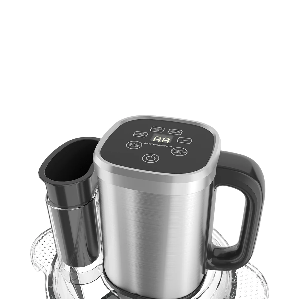 VT-X1/VT-X2/VT-X3/VT-X4 meat chopper, digital top controls and handle close-up