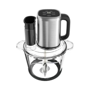 VT-X1/VT-X2/VT-X3/VT-X4 meat chopper, digital handled offset motor and transparent bowl