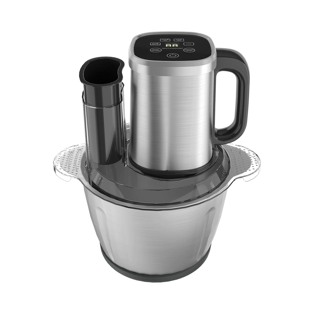 VT-X1/VT-X2/VT-X3/VT-X4 meat chopper, digital handled offset motor and metal bowl