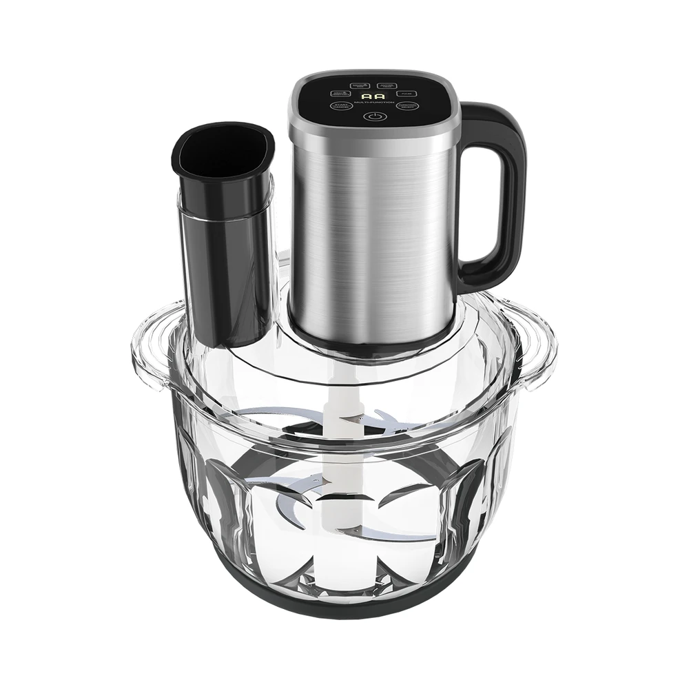 VT-X1/VT-X2/VT-X3/VT-X4 meat chopper, faceted transparent bowl configuration