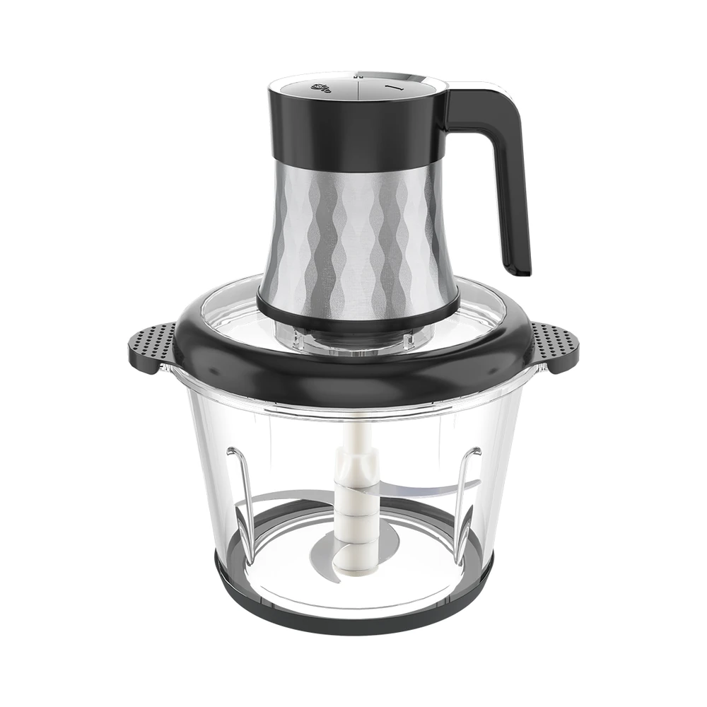 WH-01/WH-02/WH-03/WH-04 meat chopper, alternate transparent bowl configuration