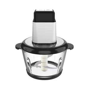 ZF-01/ZF-02/ZF-03/ZF-04 meat chopper, rectangular silver motor and transparent bowl